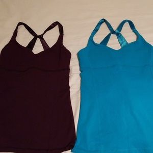 Lululemon Ribbon Strap Tank Tops Size 4/6 Lot